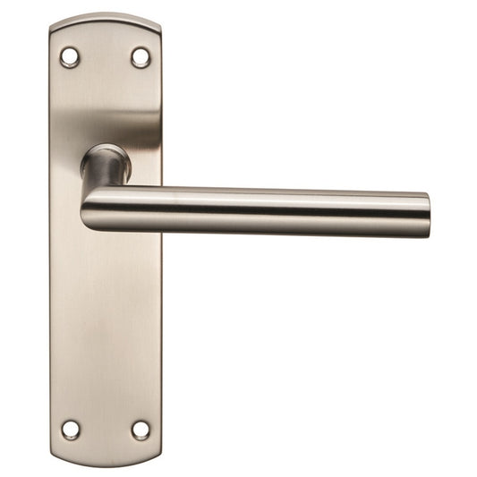 Steelworx Residential Mitred Lever on Latch Backplate