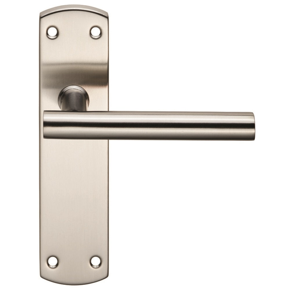 Steelworx Residential T Bar Lever on Latch Backplate