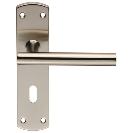 Steelworx Residential T Bar Lever on Lock Backplate