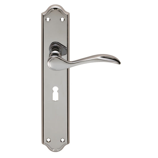 Madrid Lever on Long Lock Backplate