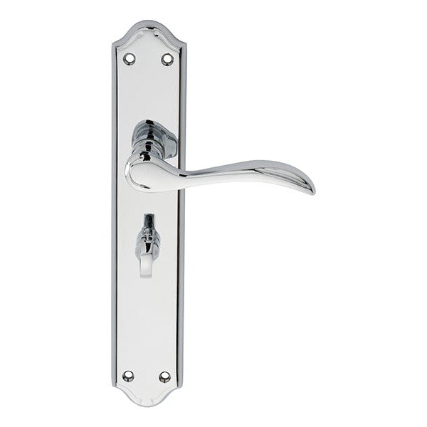 Madrid Lever on  Long WC Backplate