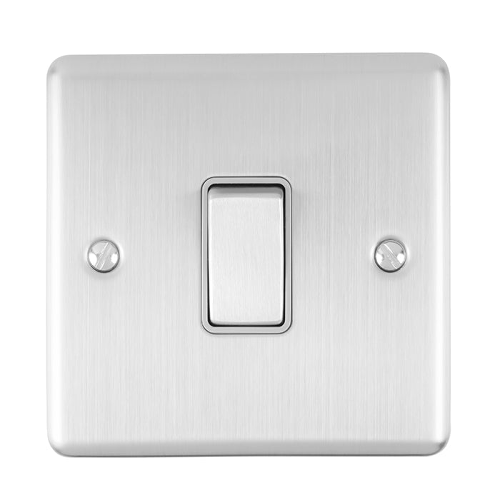 Enhance Decorative 20Amp Switch - Satin Stainless