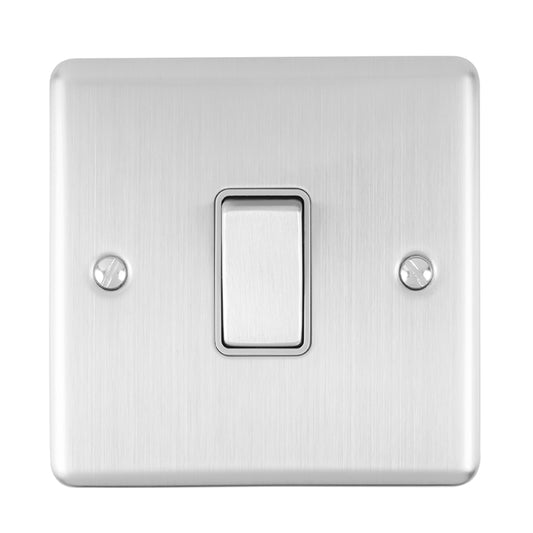 Enhance Decorative 20Amp Switch - Satin Stainless