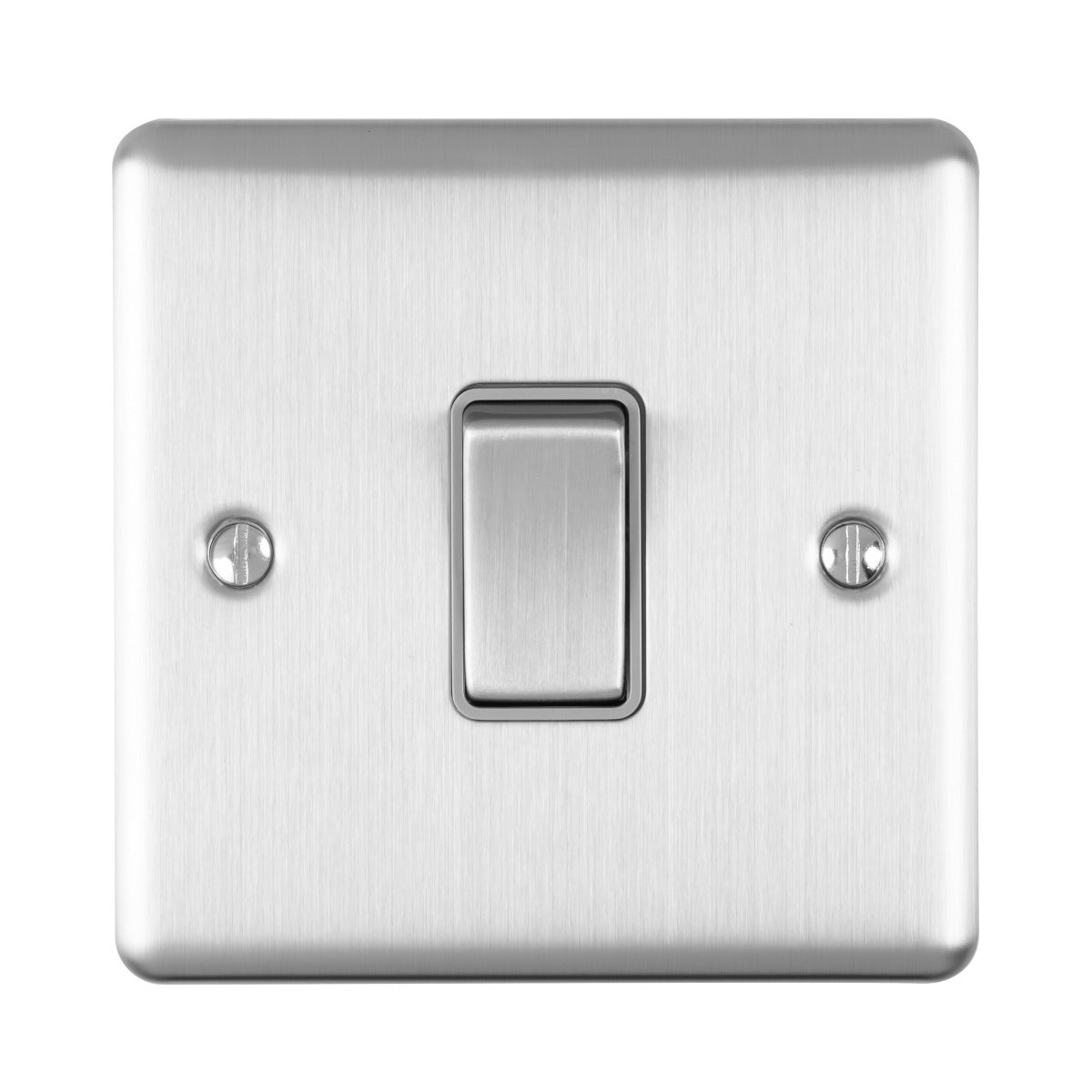 Enhance Decorative 1 Gang Switch - Satin Stainless