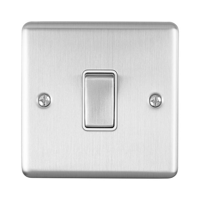 Enhance Decorative 1 Gang Switch - Satin Stainless