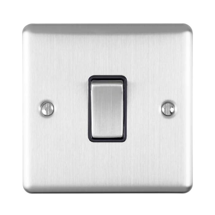 Enhance Decorative 20Amp Switch - Satin Stainless