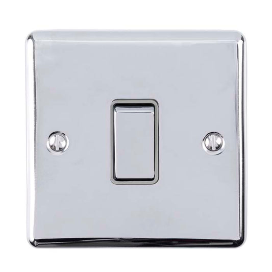 Enhance Decorative 20Amp Switch - Polished Chrome