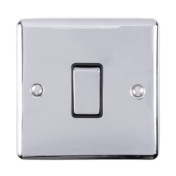 Enhance Decorative 20Amp Switch - Polished Chrome