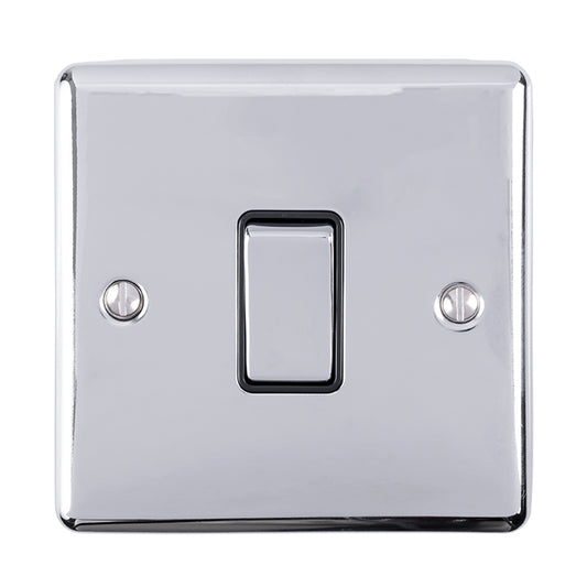 Enhance Decorative 20Amp Switch - Polished Chrome