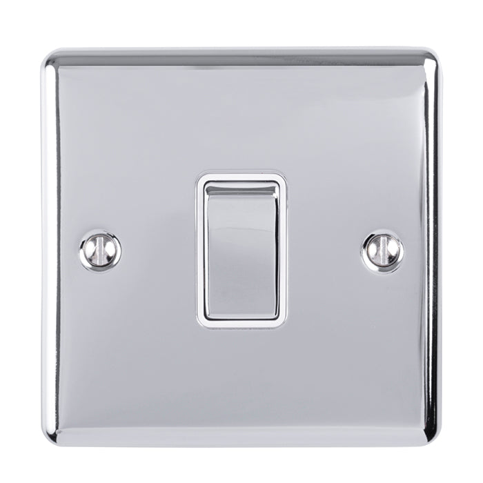 Enhance Decorative 20Amp Switch - Polished Chrome