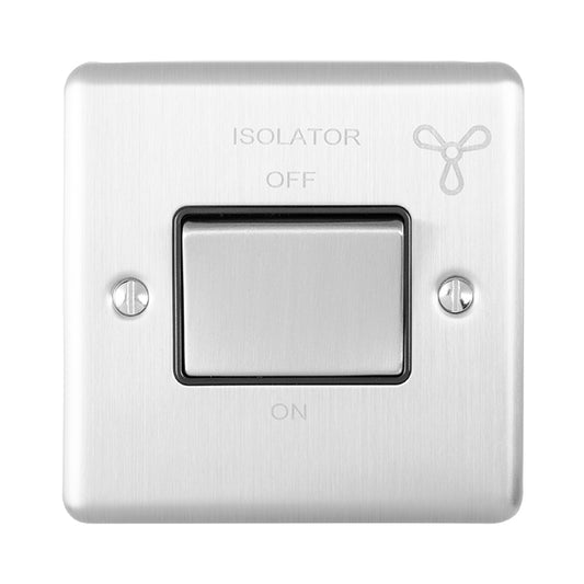 Enhance Decorative Fan Switch - Satin Stainless