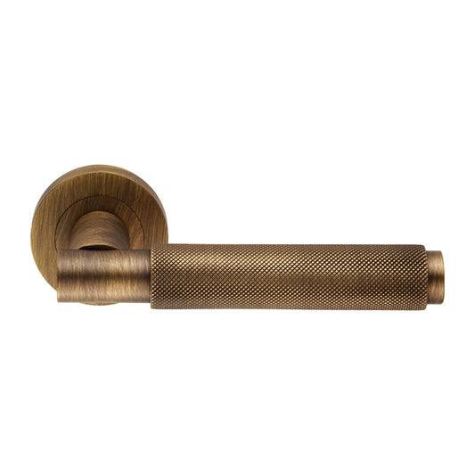 Varese Knurled Lever on Rose