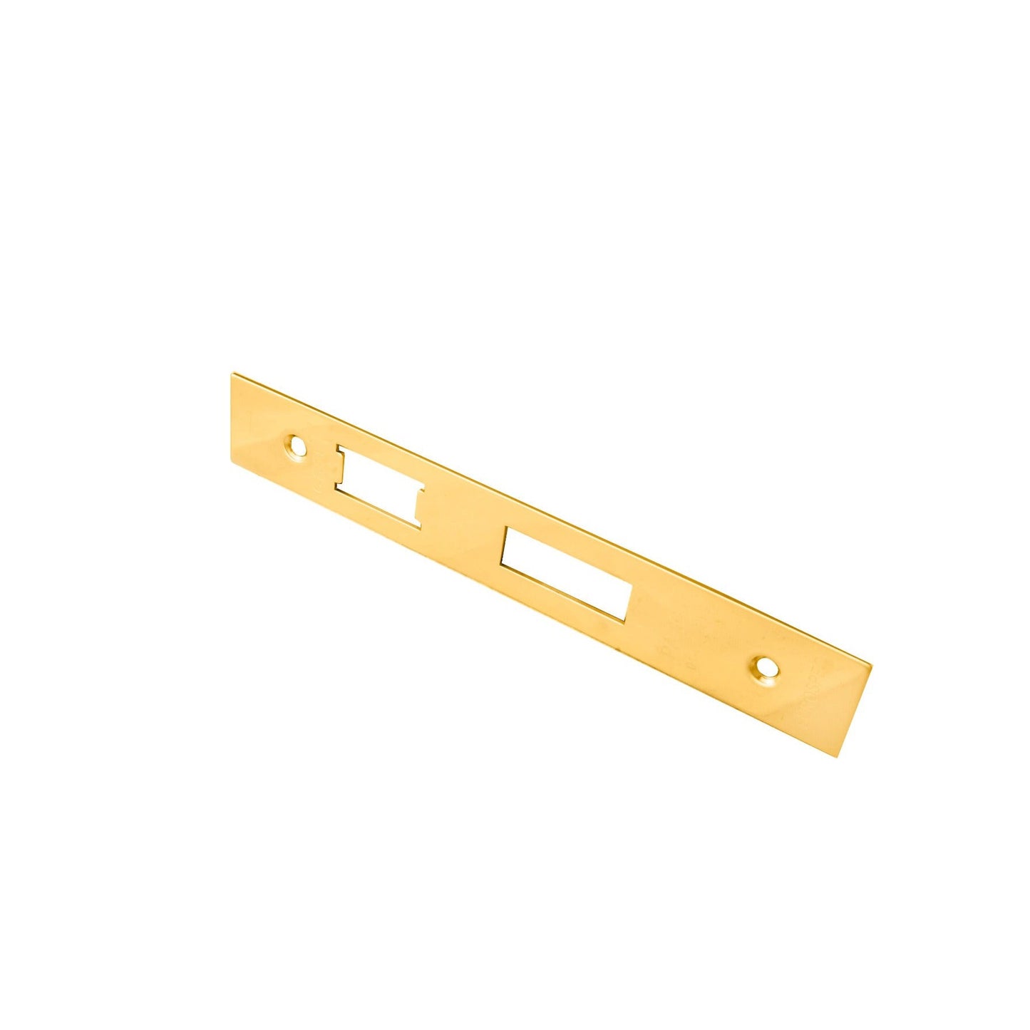 Easi - T Forend Strike and Fixing Pack-PVD-Square Forend