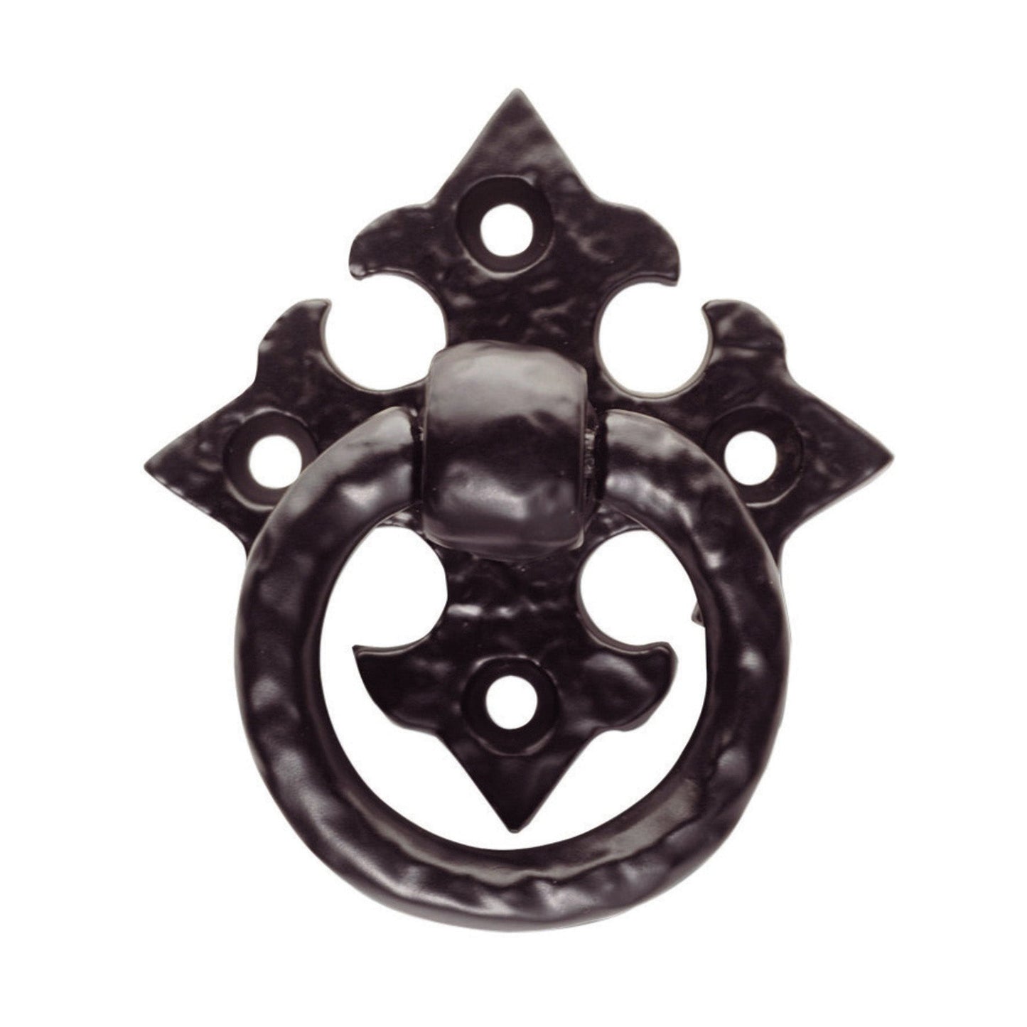 Ring Pull on Gothic Cross Backplate