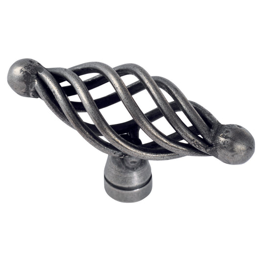 Steel Cage Oval Knob