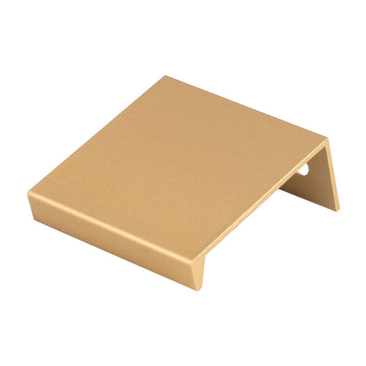 Squared Edge Pull 40mm Satin Brass