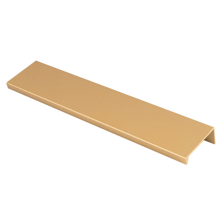 Squared Edge Pull 200mm Satin brass