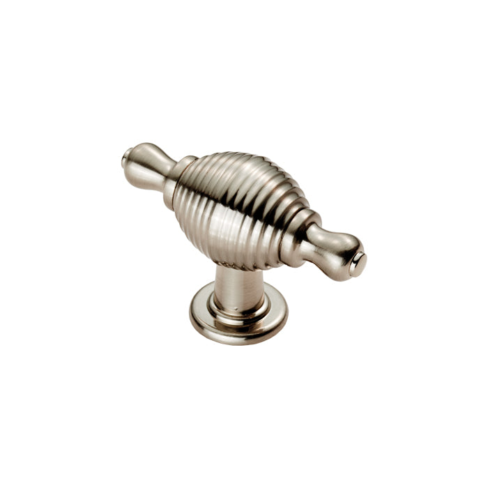 Reeded Knob with Finial Ears