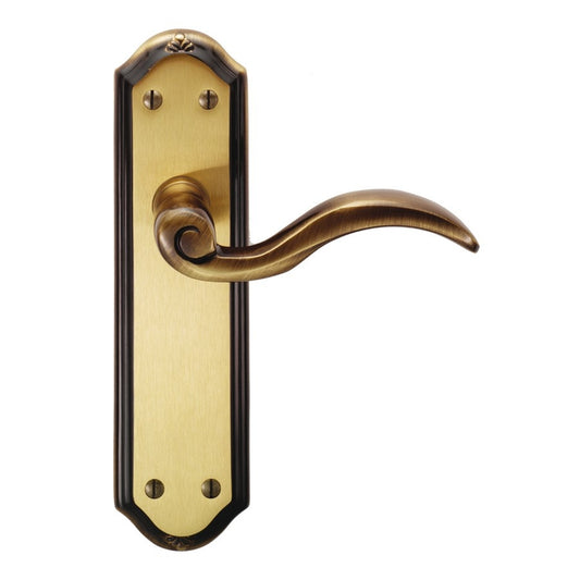 Wentworth Lever on Latch Backplate