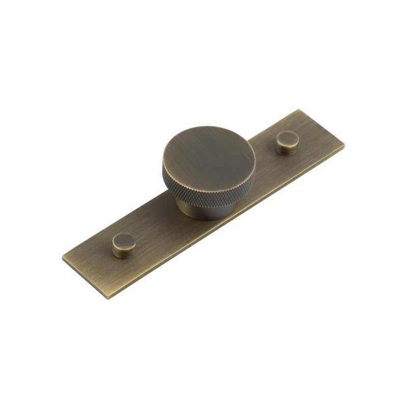 Wenlock Cupboard Knobs Plain Backplate