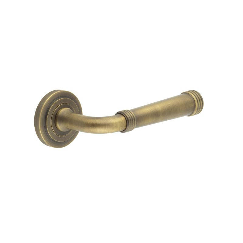 Highgate Door Handles Stepped Rose