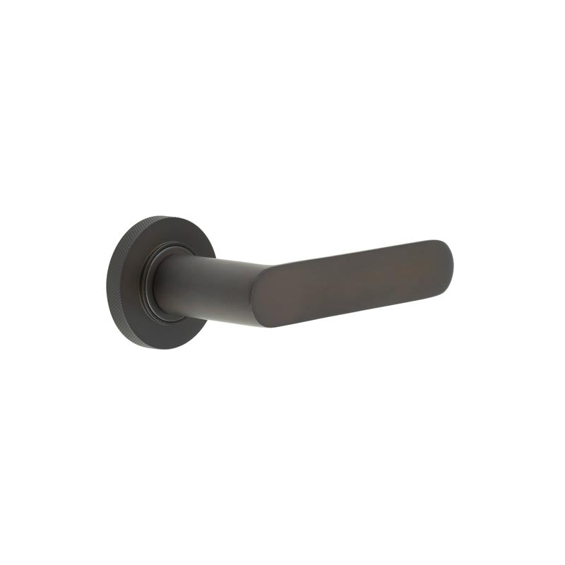 Kensington Door Handles Reeded Rose