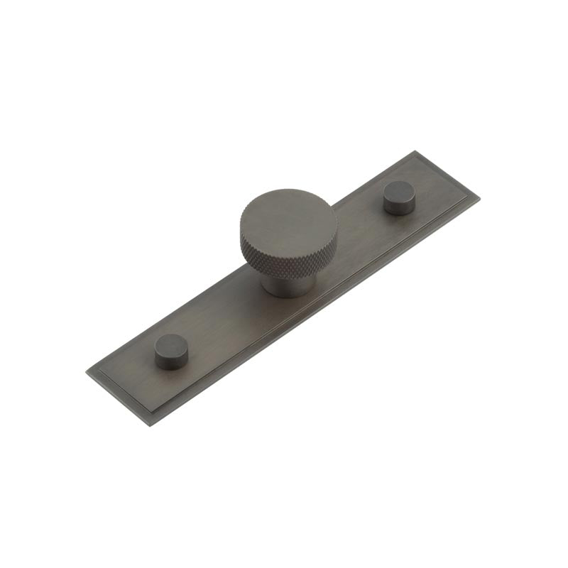 Wenlock Cupboard Knobs Stepped Backplate