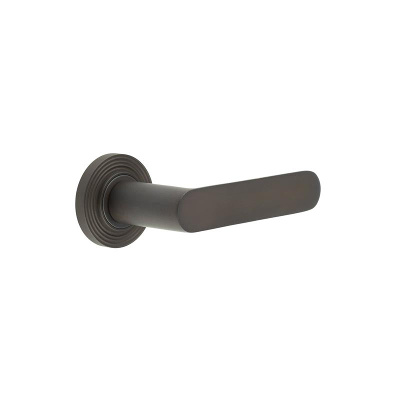 Kensington Door Handles Stepped Rose