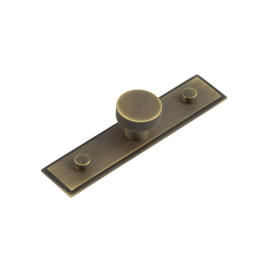 Wenlock Cupboard Knobs Stepped Backplate