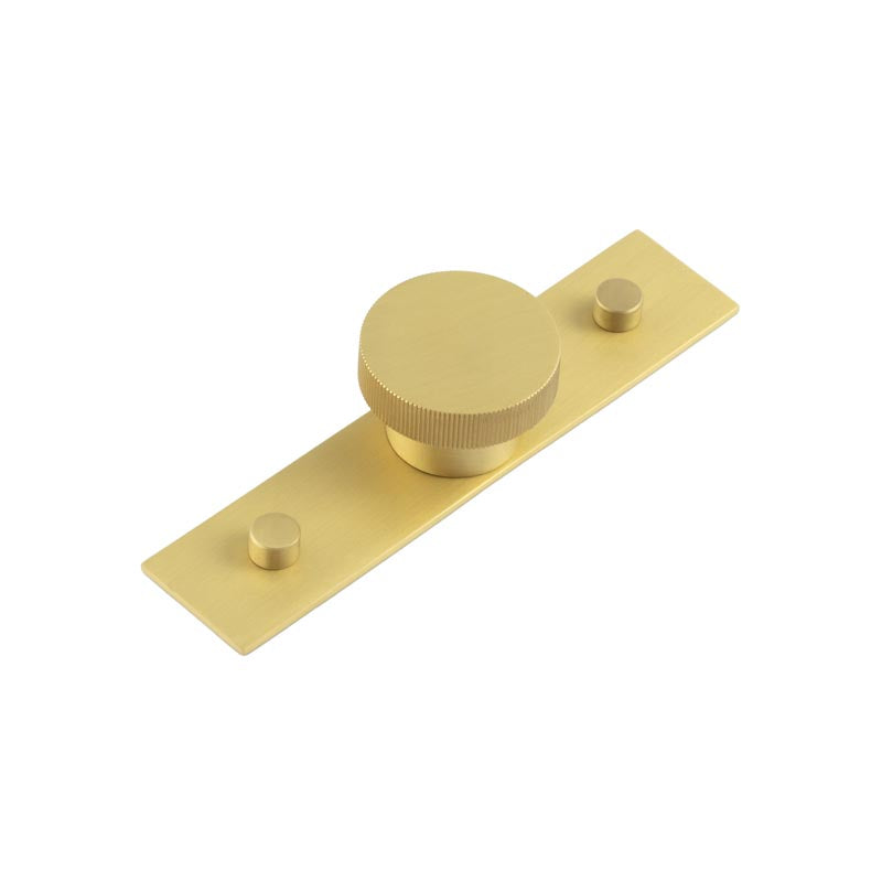 Thaxted Cupboard Knobs Plain Backplate