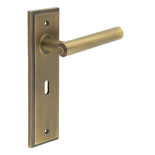 Richmond Door Handle Lock Backplate