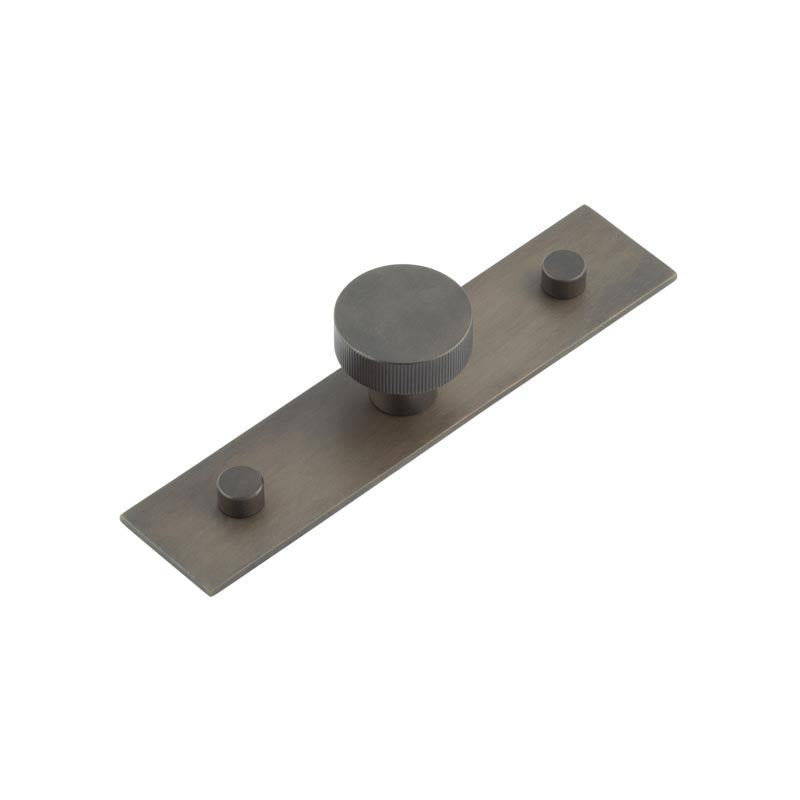 Thaxted Cupboard Knobs Plain Backplate