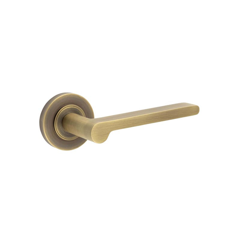 Fitzrovia Door Handles Plain Rose
