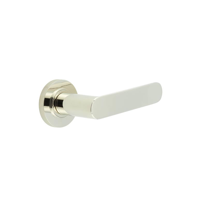 Kensington Door Handles Knurled Rose