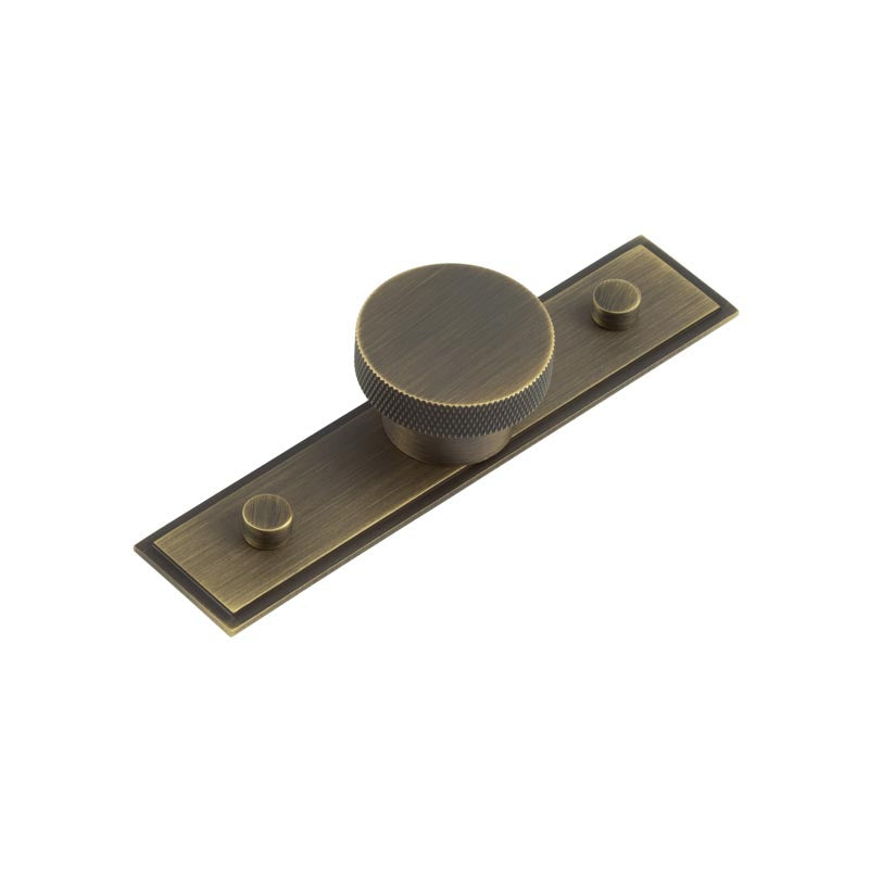 Wenlock Cupboard Knobs Stepped Backplate