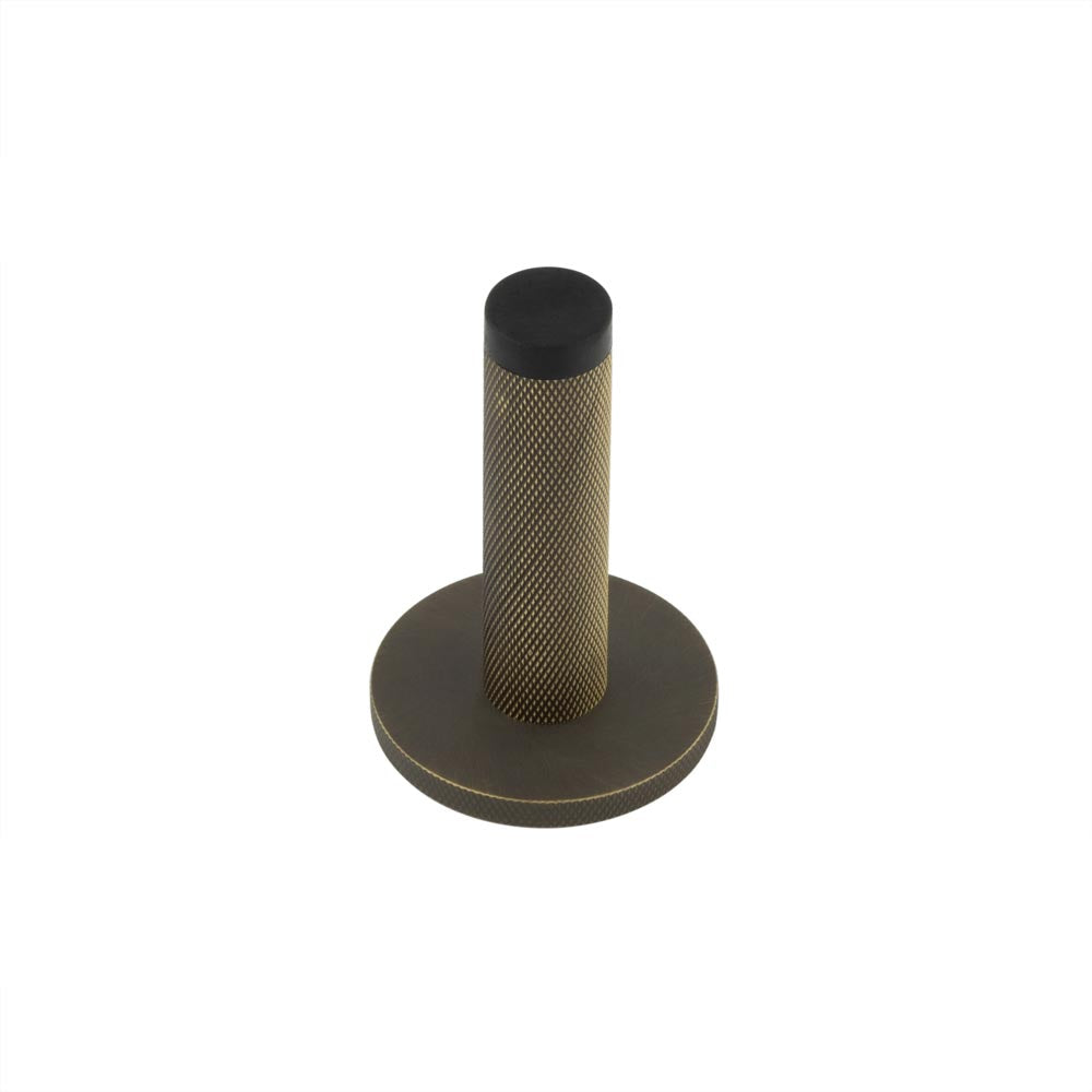 Burlington Knurled Wall Mounted Doorstops Knurled Rose