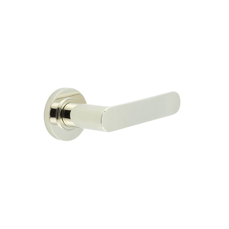 Kensington Door Handles Plain Rose