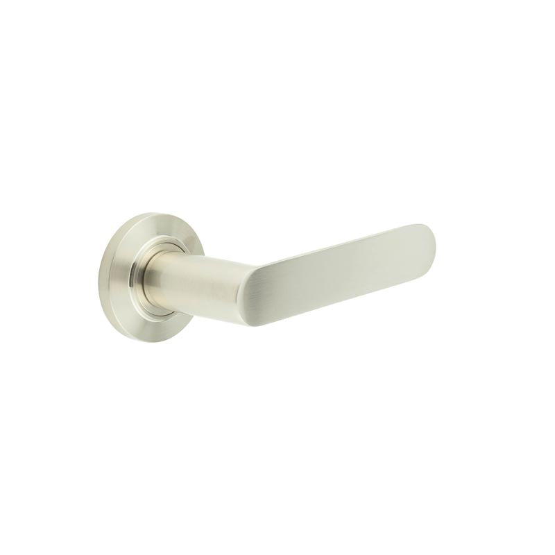 Kensington Door Handles Chamfered Rose
