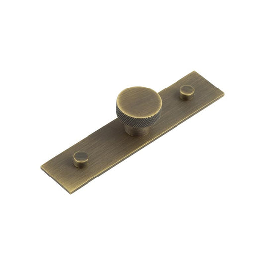 Wenlock Cupboard Knobs Plain Backplate