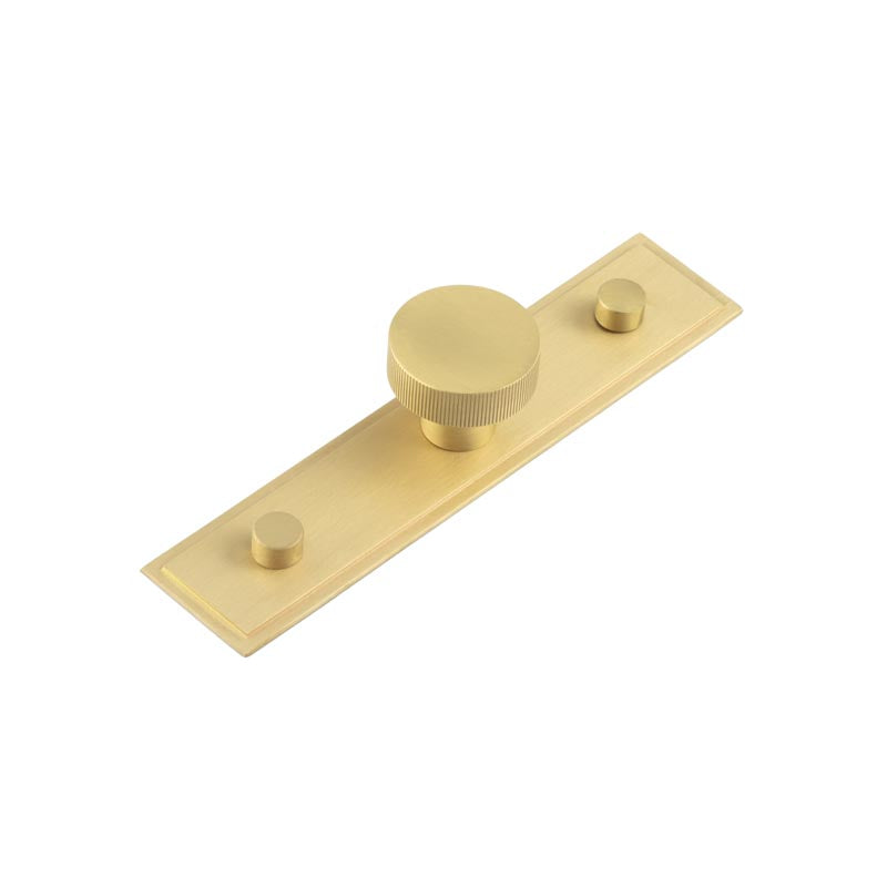 Thaxted Cupboard Knobs Stepped Backplate