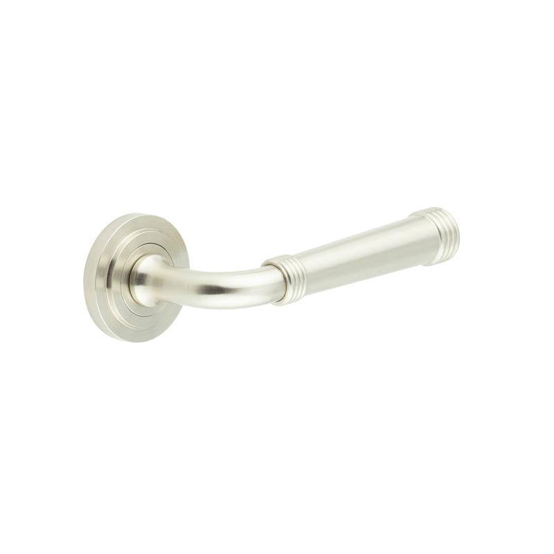 Highgate Door Handles Stepped Rose