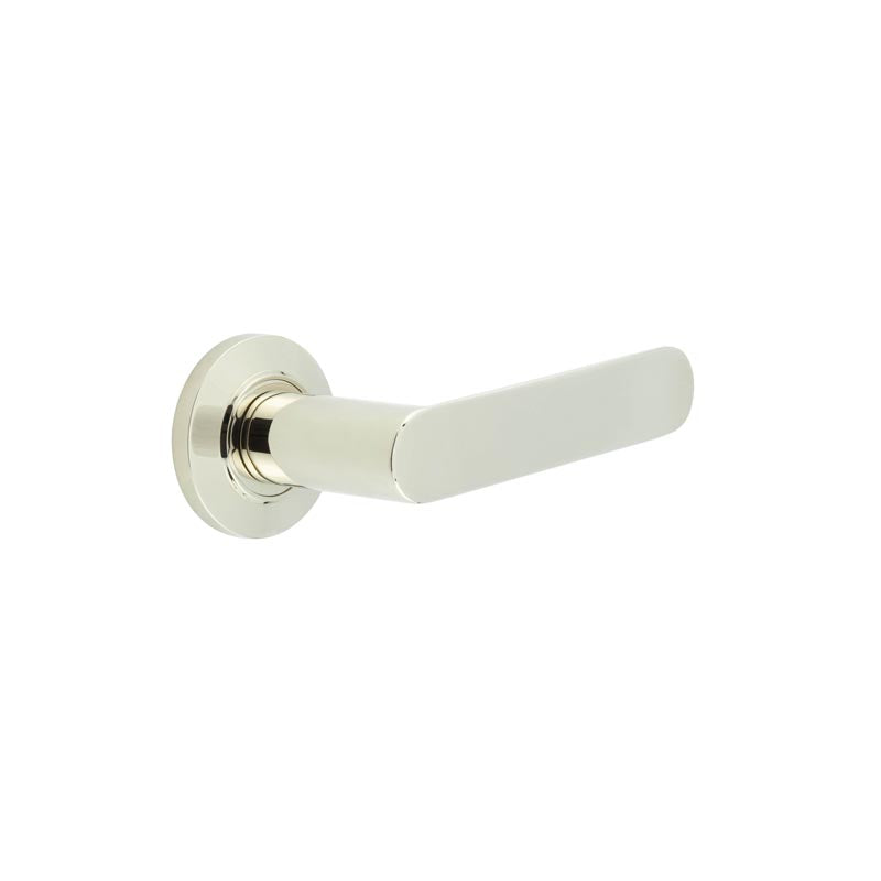 Kensington Door Handles Chamfered Rose