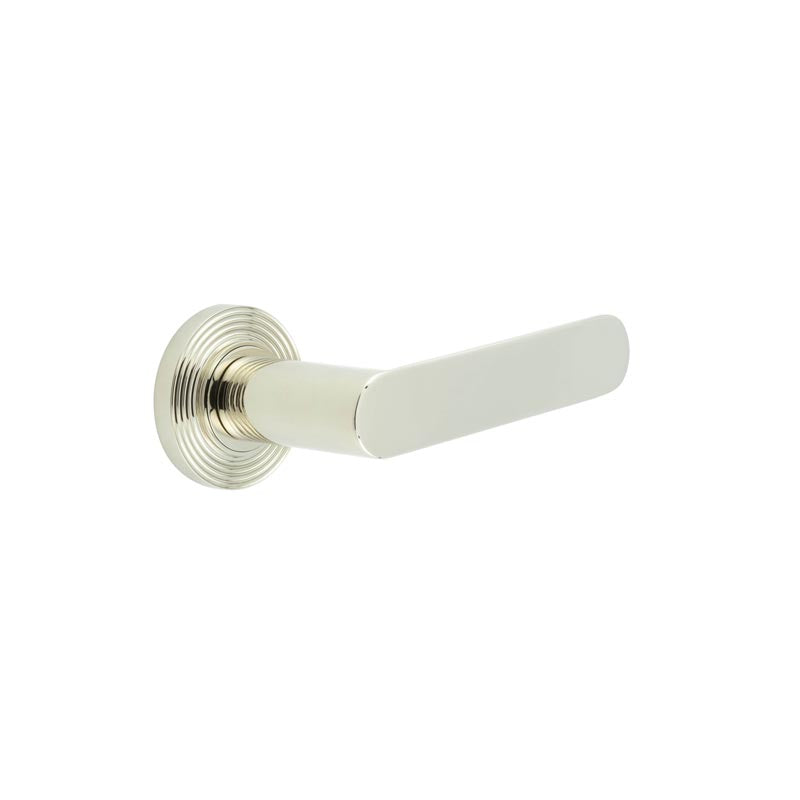 Kensington Door Handles Reeded Rose