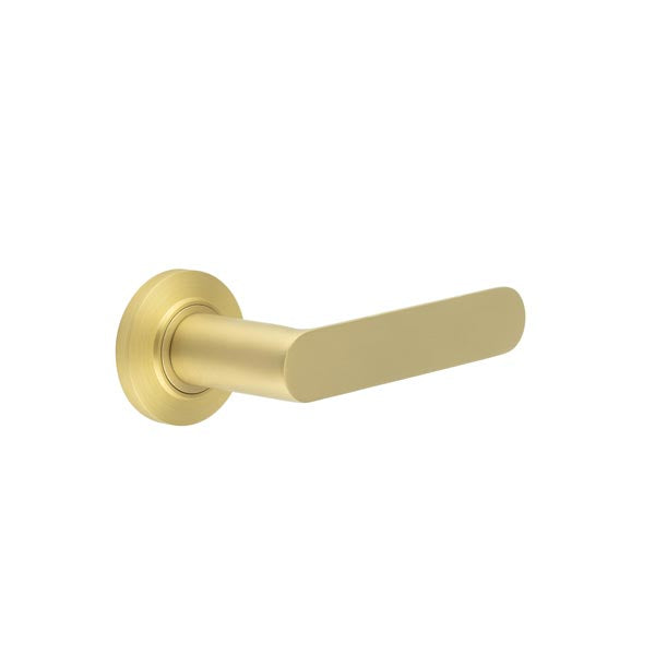 Kensington Door Handles Chamfered Rose