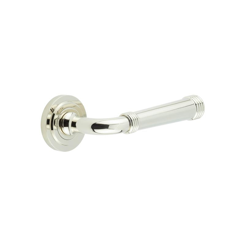Highgate Door Handles Stepped Rose