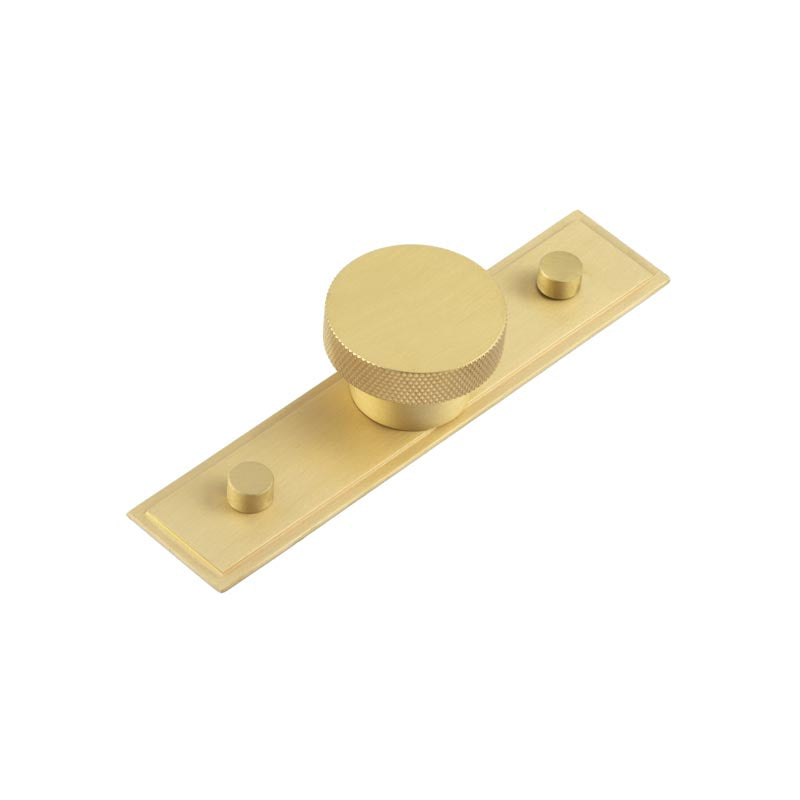 Wenlock Cupboard Knobs Stepped Backplate