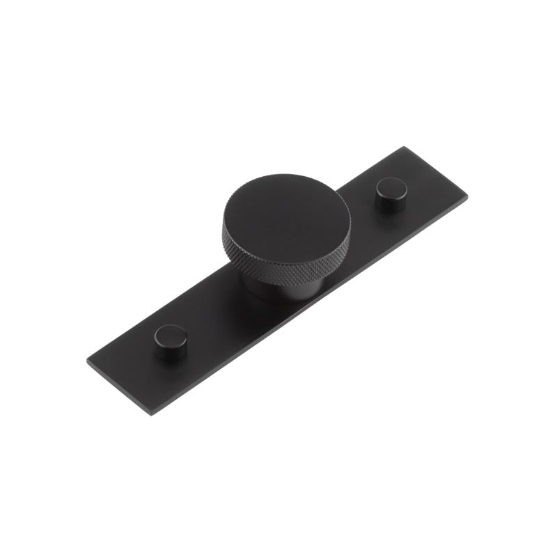 Wenlock Cupboard Knobs Plain Backplate Matt