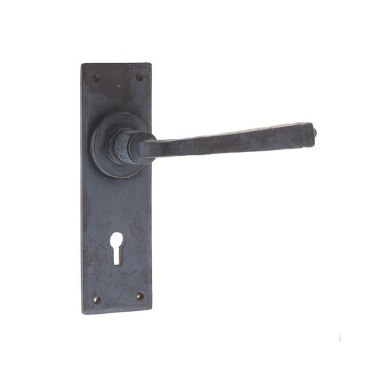 Valley Forge Door Handle on Lockplate