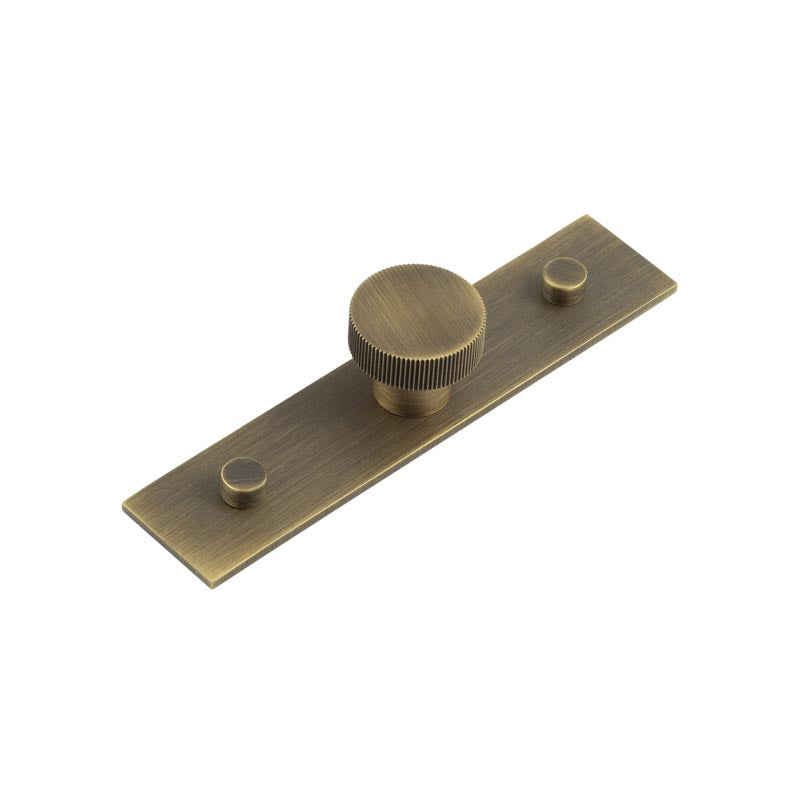 Thaxted Cupboard Knobs Plain Backplate