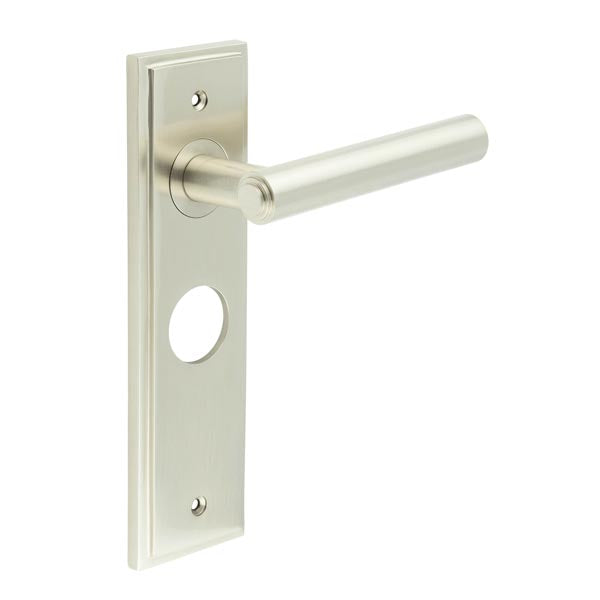 Richmond Door Handle Bathroom Backplate